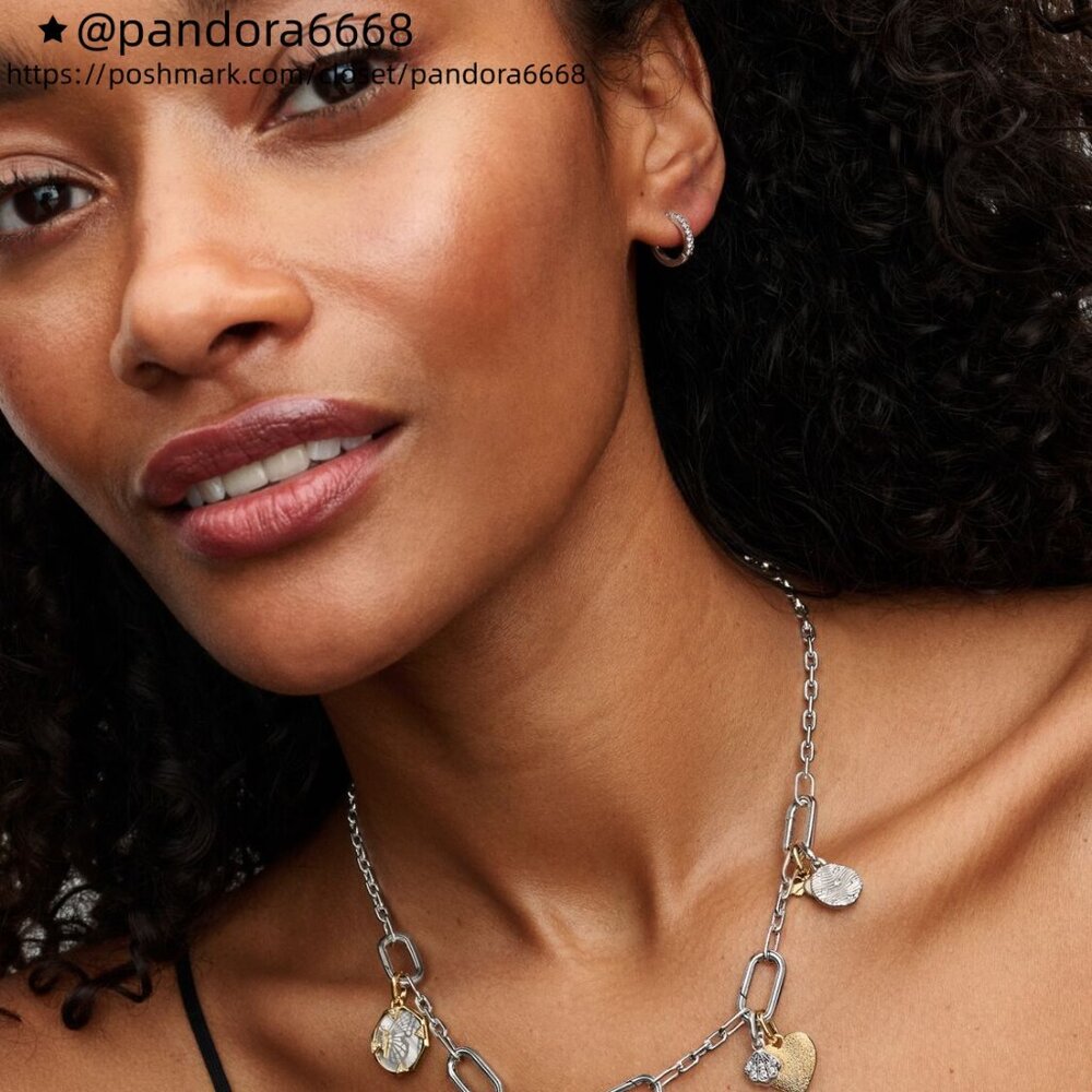 Pandora Sparkling Shell Mini Dangle Charm - image 3